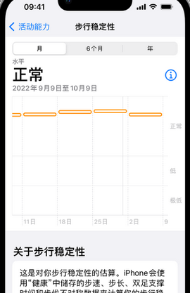 布尔津iPhone手机维修如何在iPhone开启'步行稳定性通知'