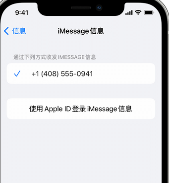 布尔津apple维修iPhone上无法正常发送iMessage信息 